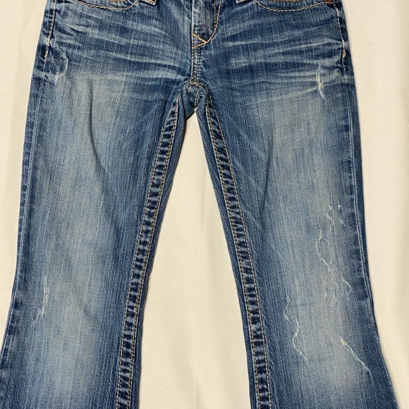 BIG STAR “sweet” ultra low rise BOOTCUT JEANS - Picture 3 of 7